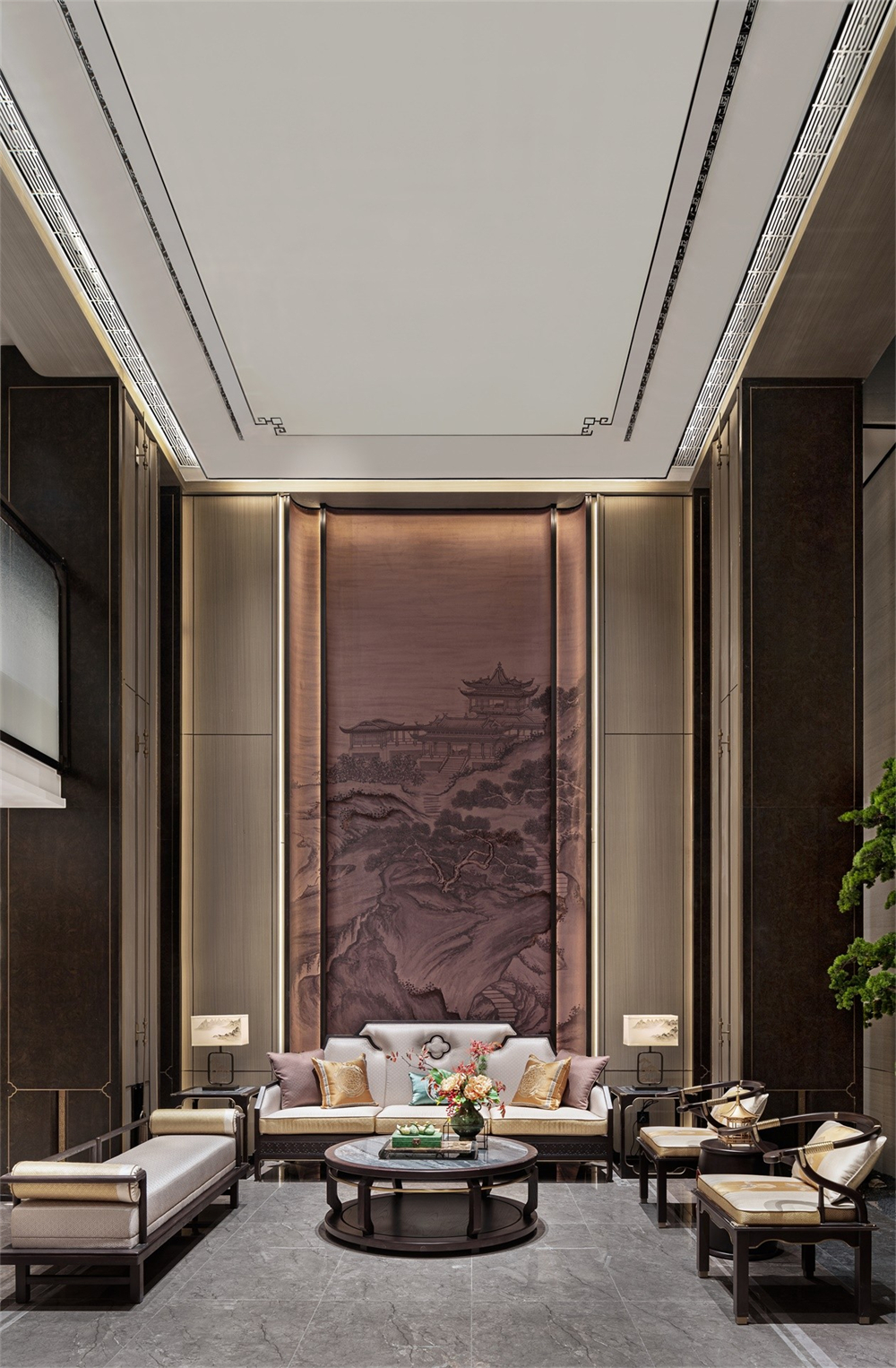 450㎡整木(mù)定製(zhi)别墅,新(xin)中(zhong)式(shi)大(da)宅風範(圖6) 6.jpg